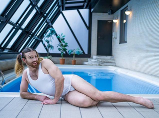 Illustration for article titled Ladybeard Is One Pretty Pin-Up Model and Wrestler